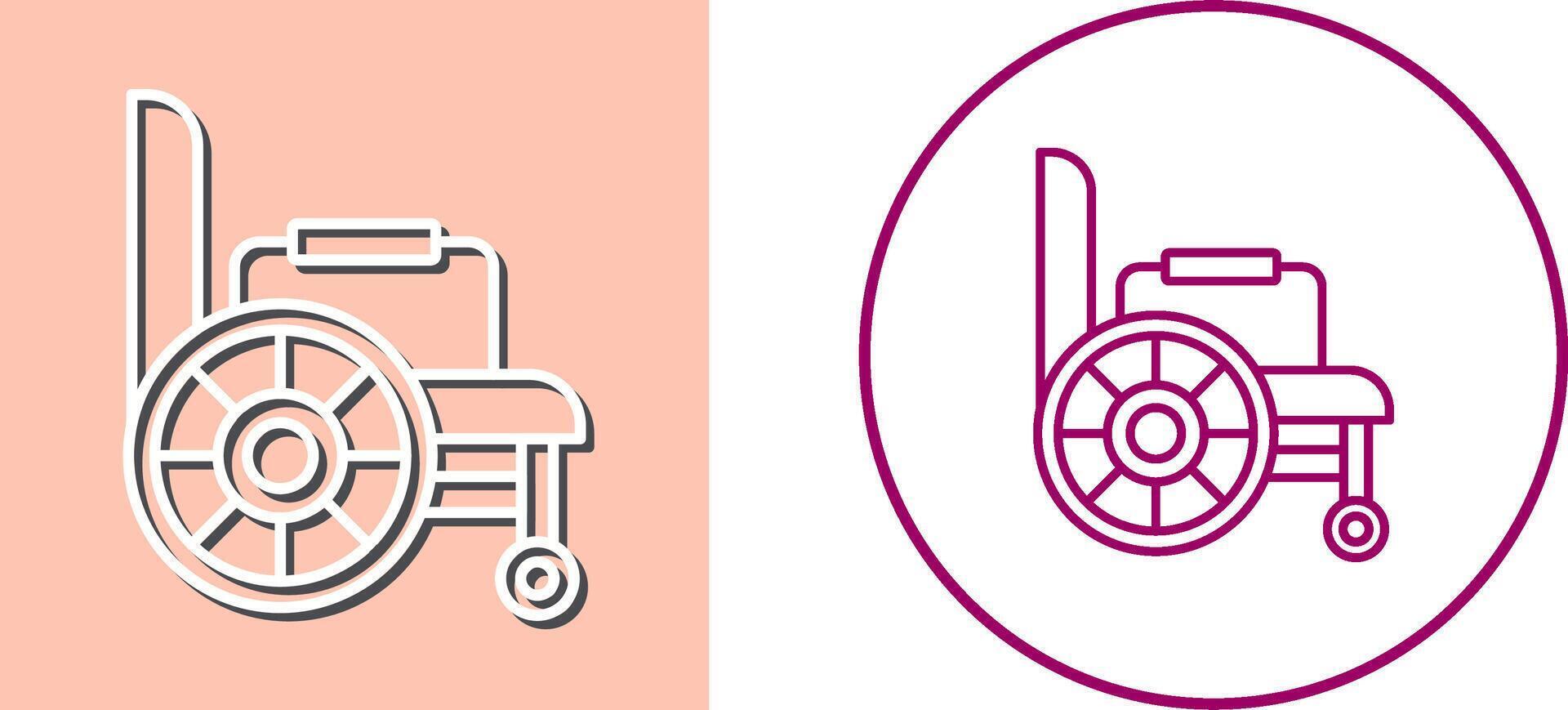 Wheelchair Icon Design vector