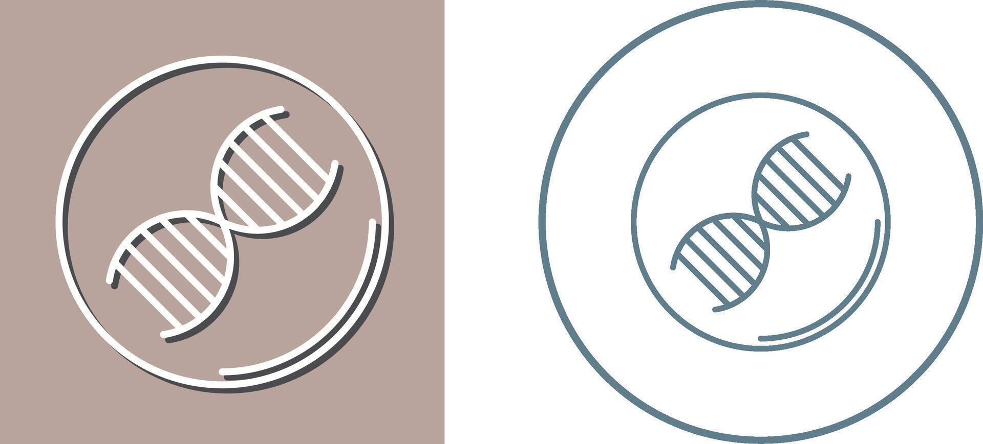 Dna Icon Design vector