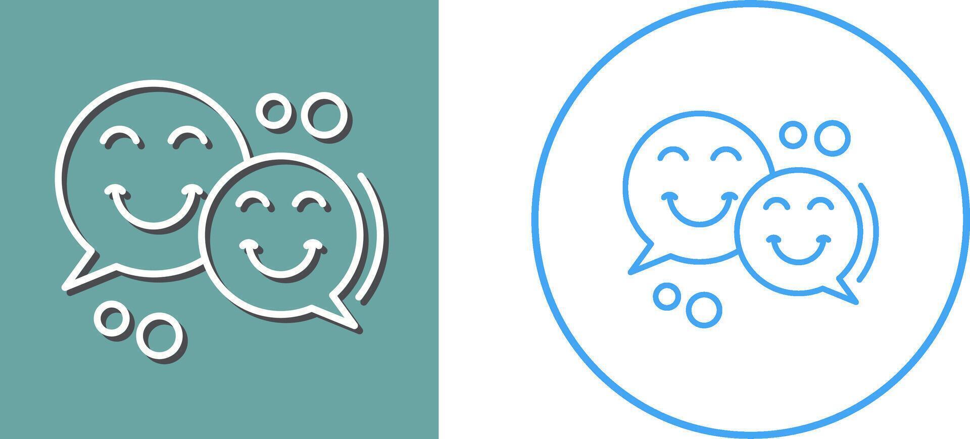 Chatting Icon Design vector