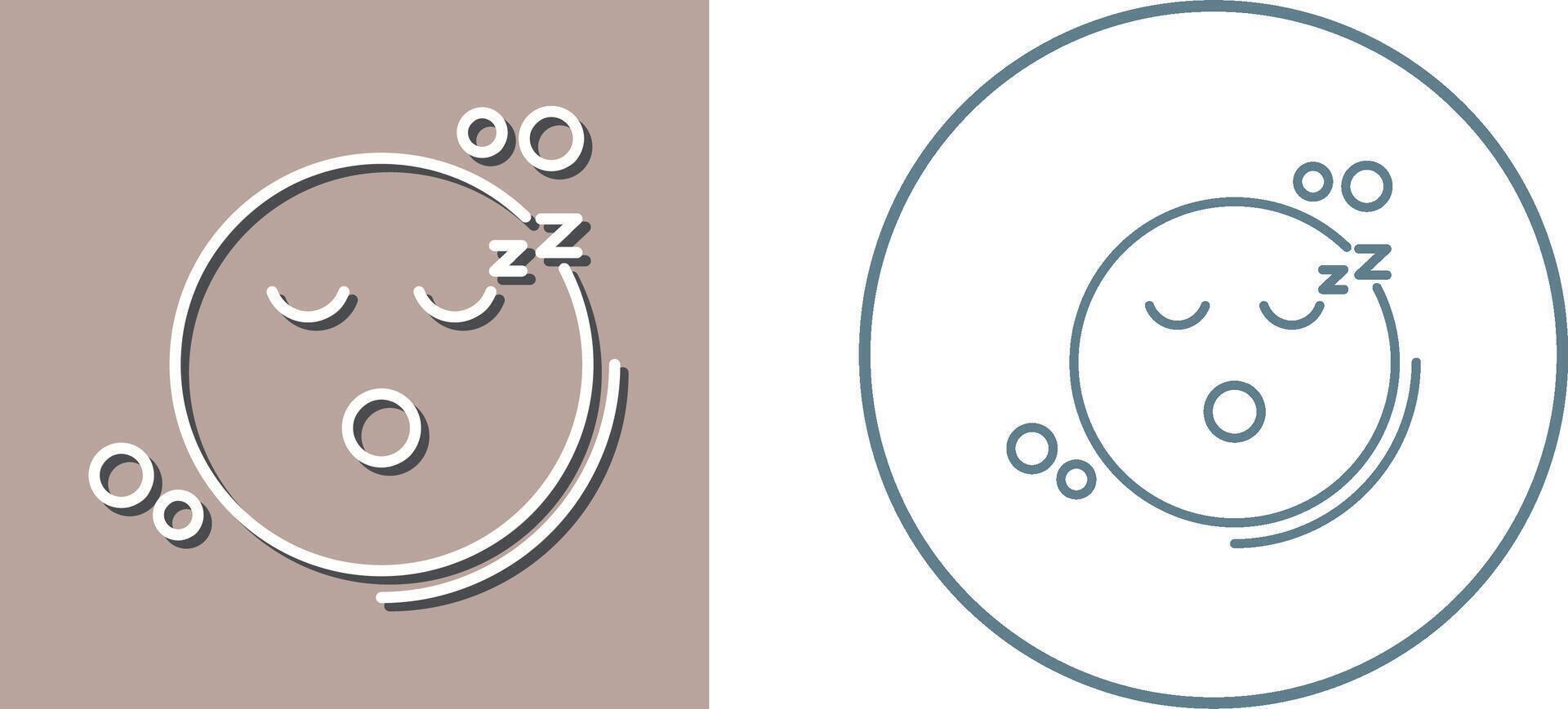 Sleep Icon Design vector