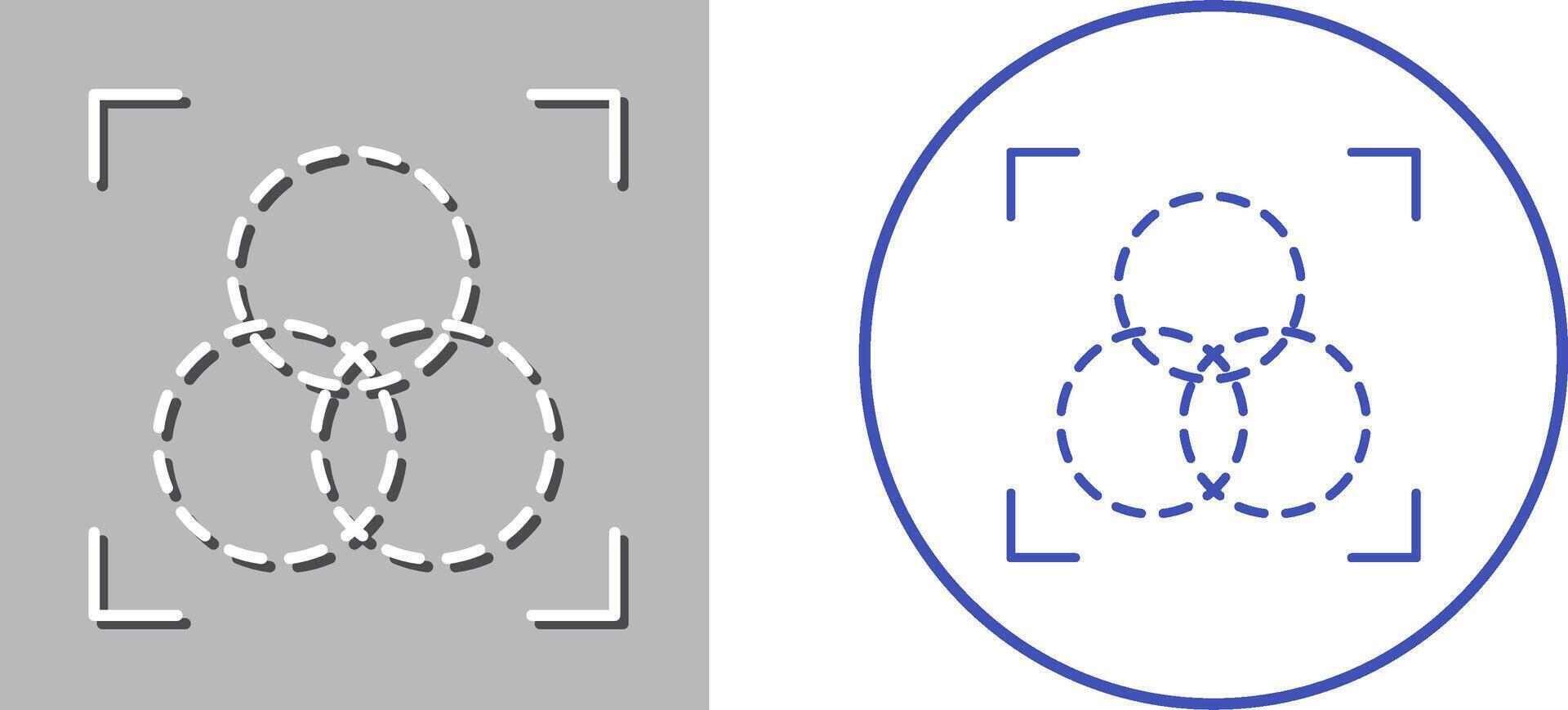 Intersection Icon Design vector