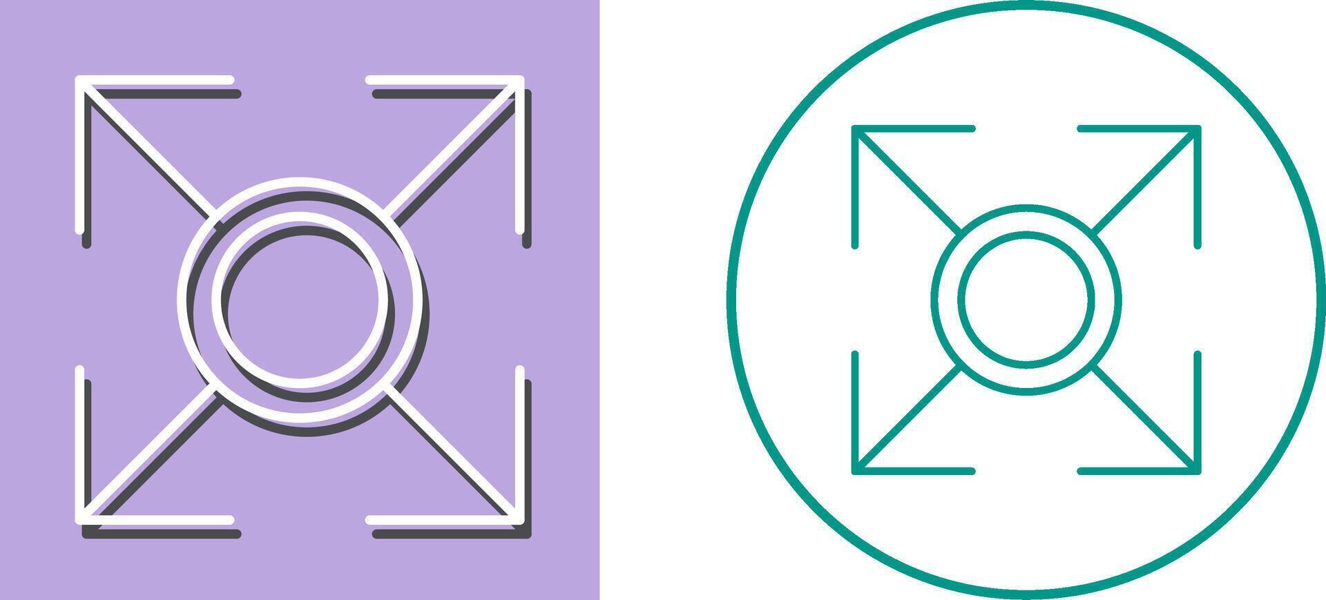 Expand Icon Design vector