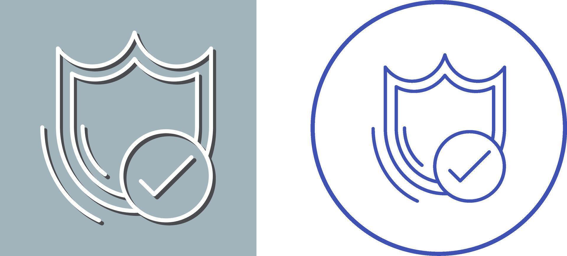 Shield Icon Design vector