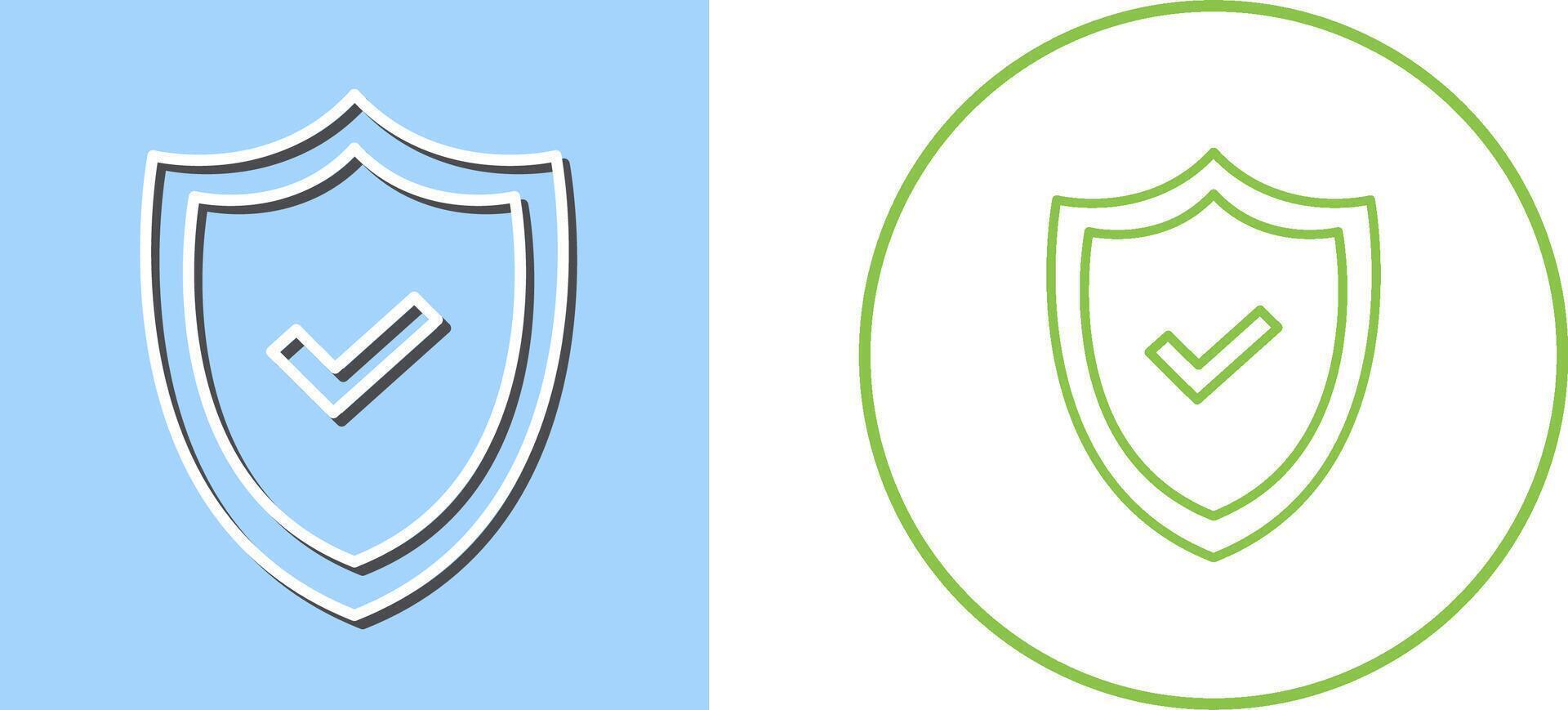 Shield Icon Design vector