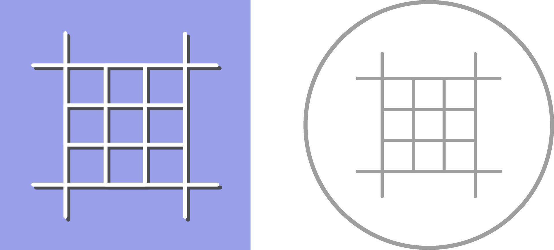 Square Layout Icon Design vector