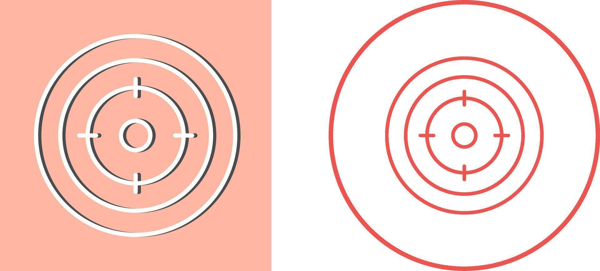Target Icon Design vector
