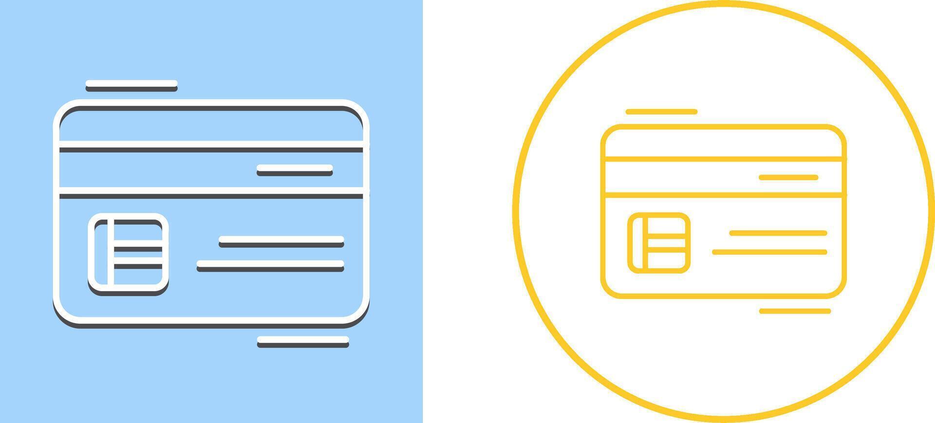 Credit Card Icon Design vector