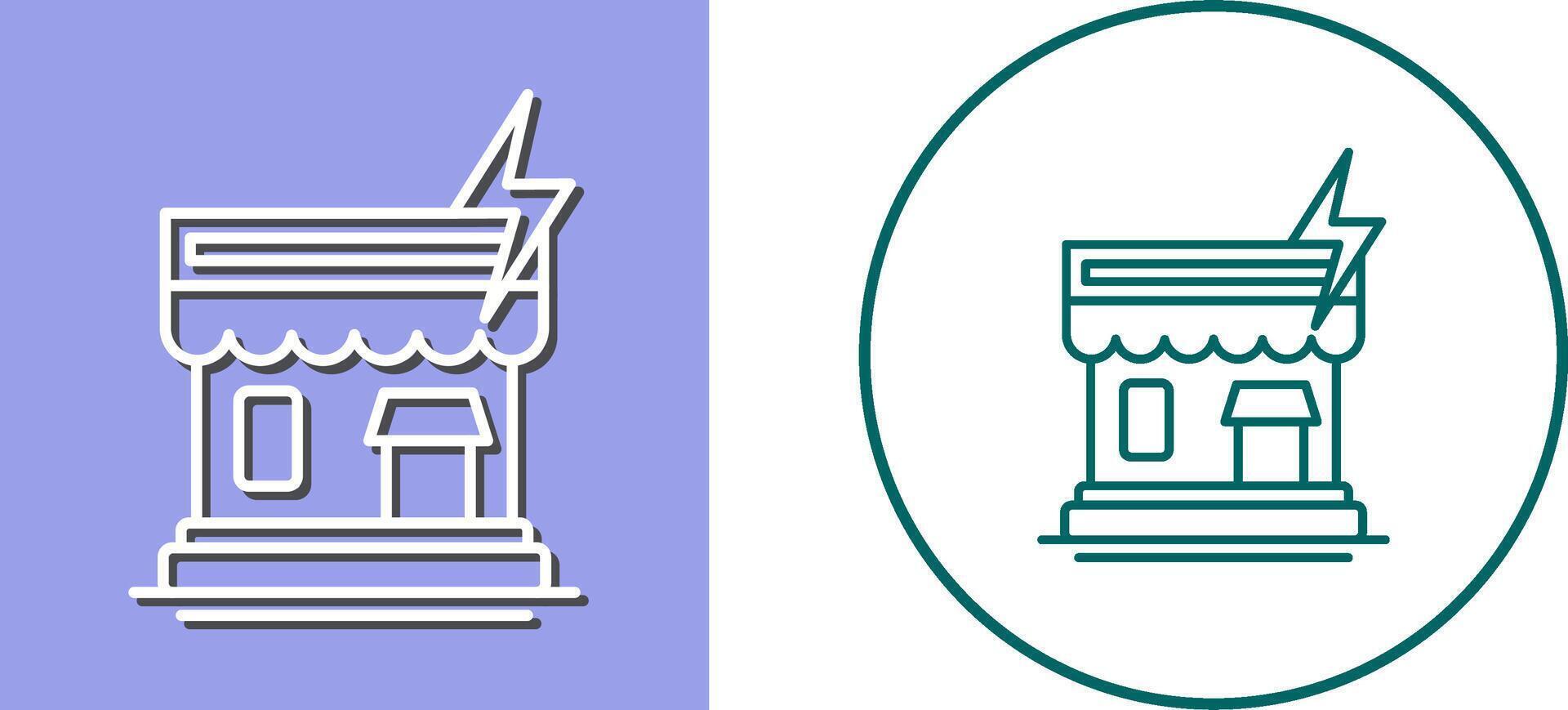 Natural Disaster Icon Design vector