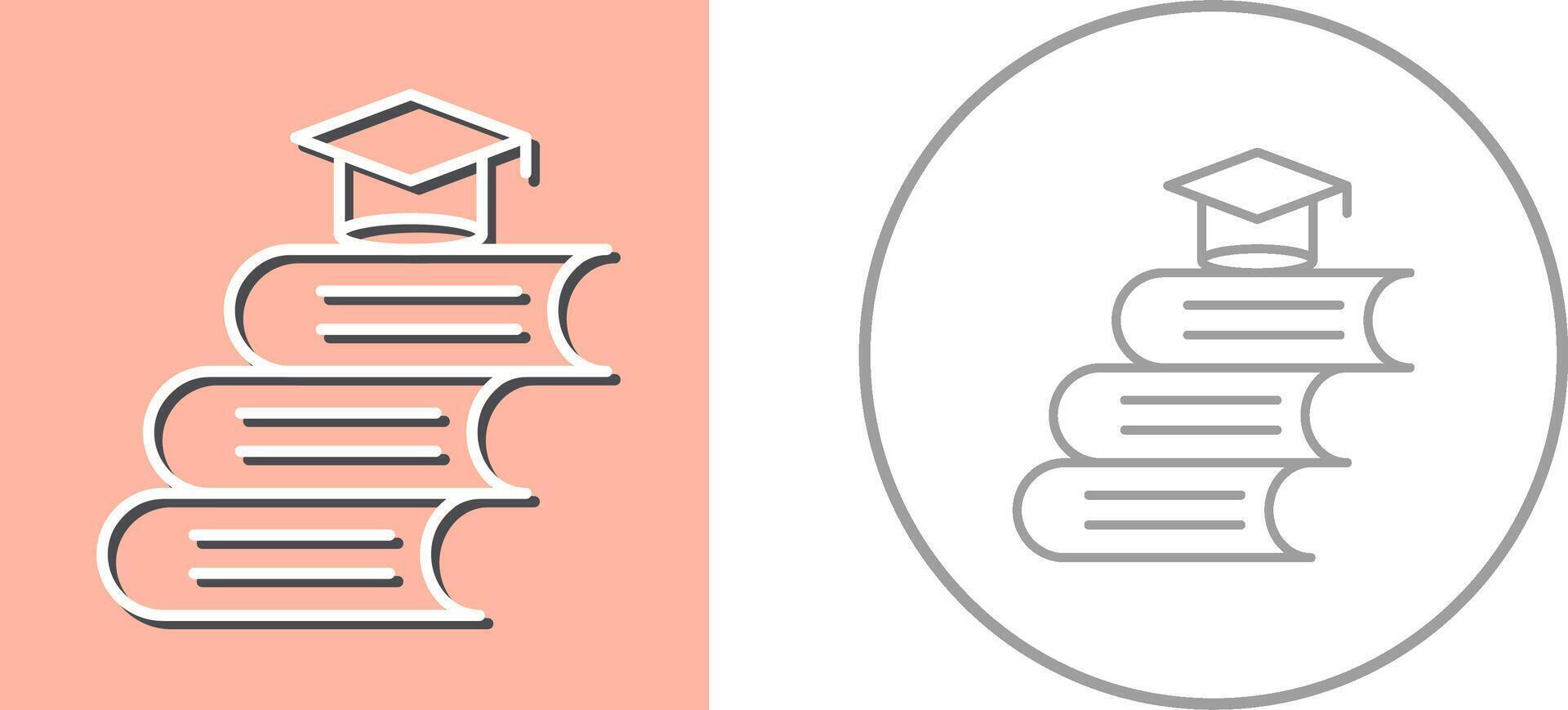 Books Icon Design vector