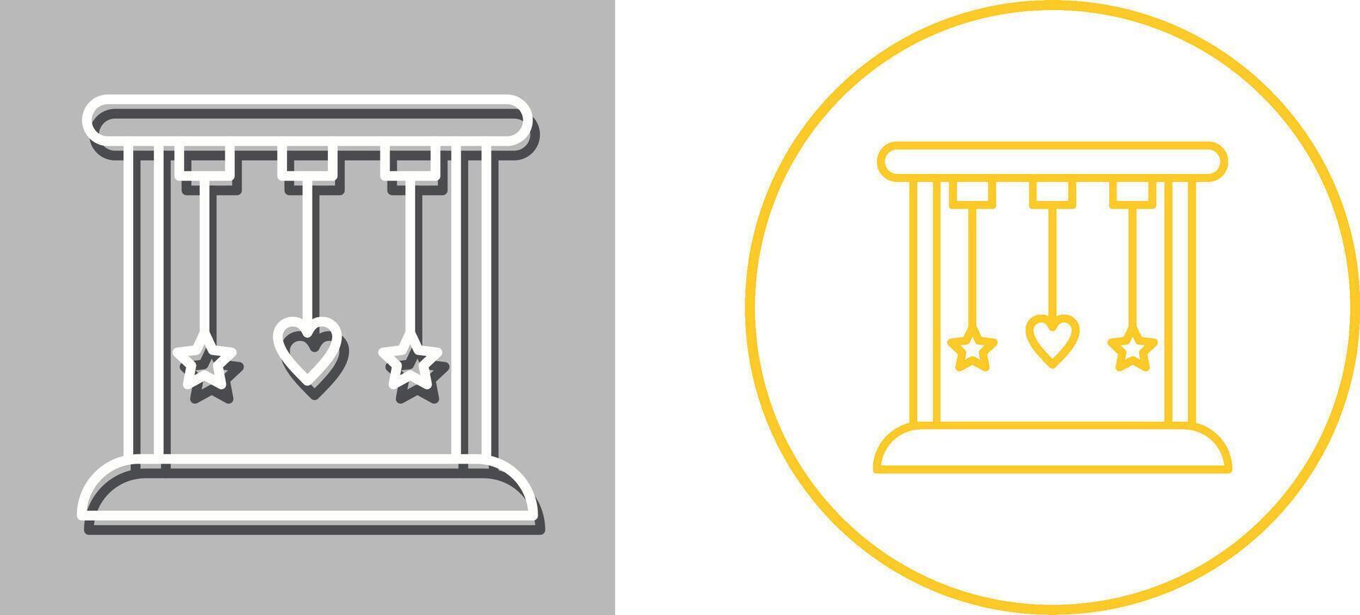 Cradle Icon Design vector