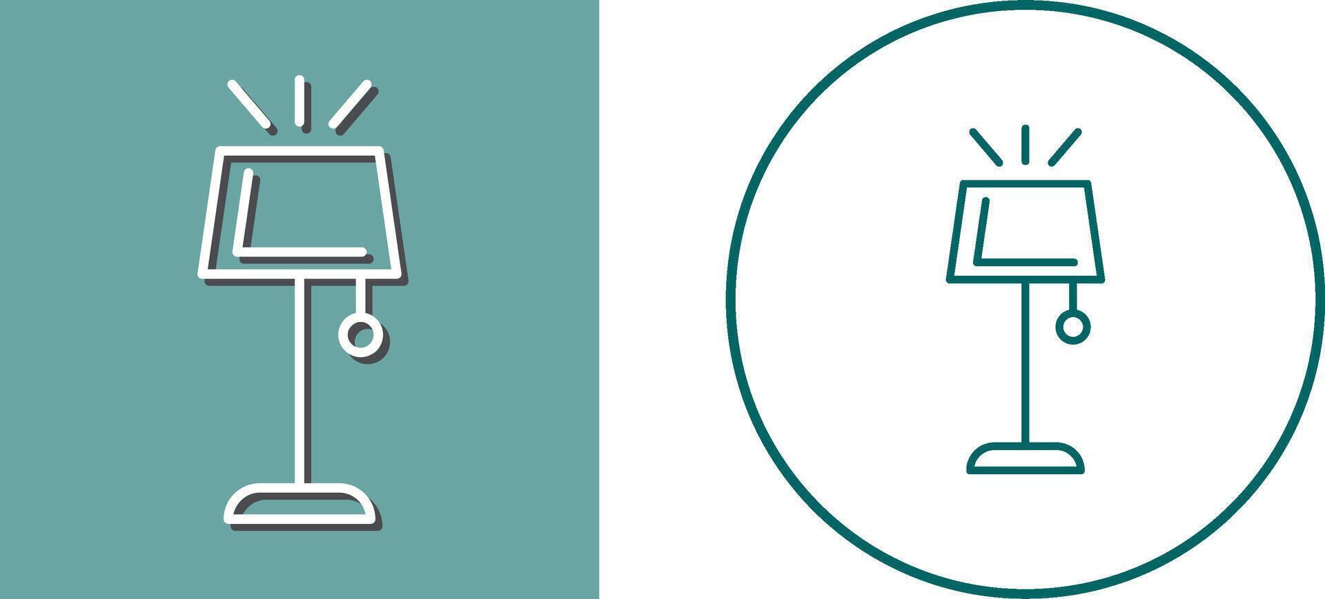 Lamp Icon Design vector