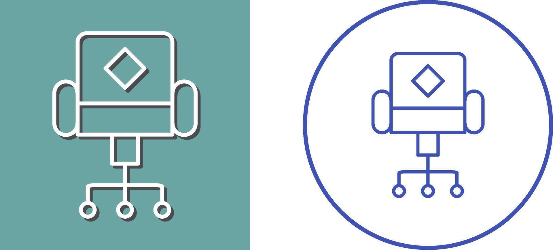 Chair Icon Design vector