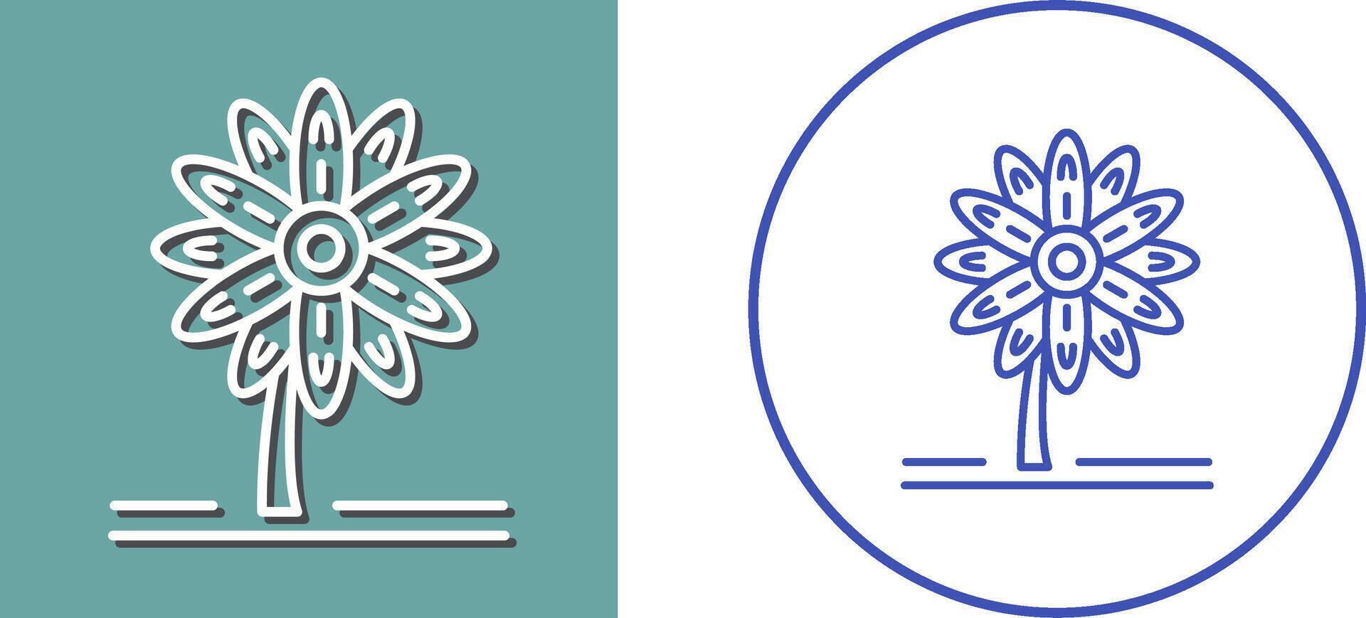 Daisy Icon Design vector