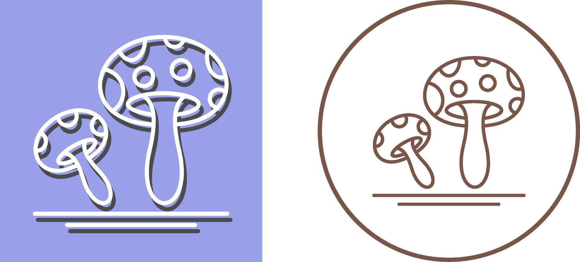 Mushroom Icon Design vector