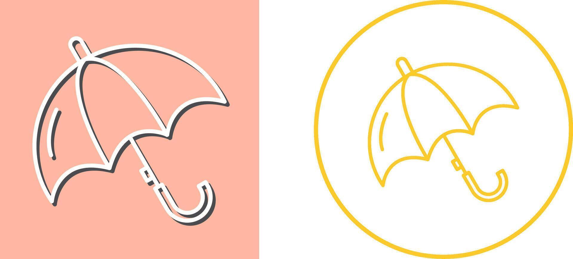 Umbrella Icon Design vector