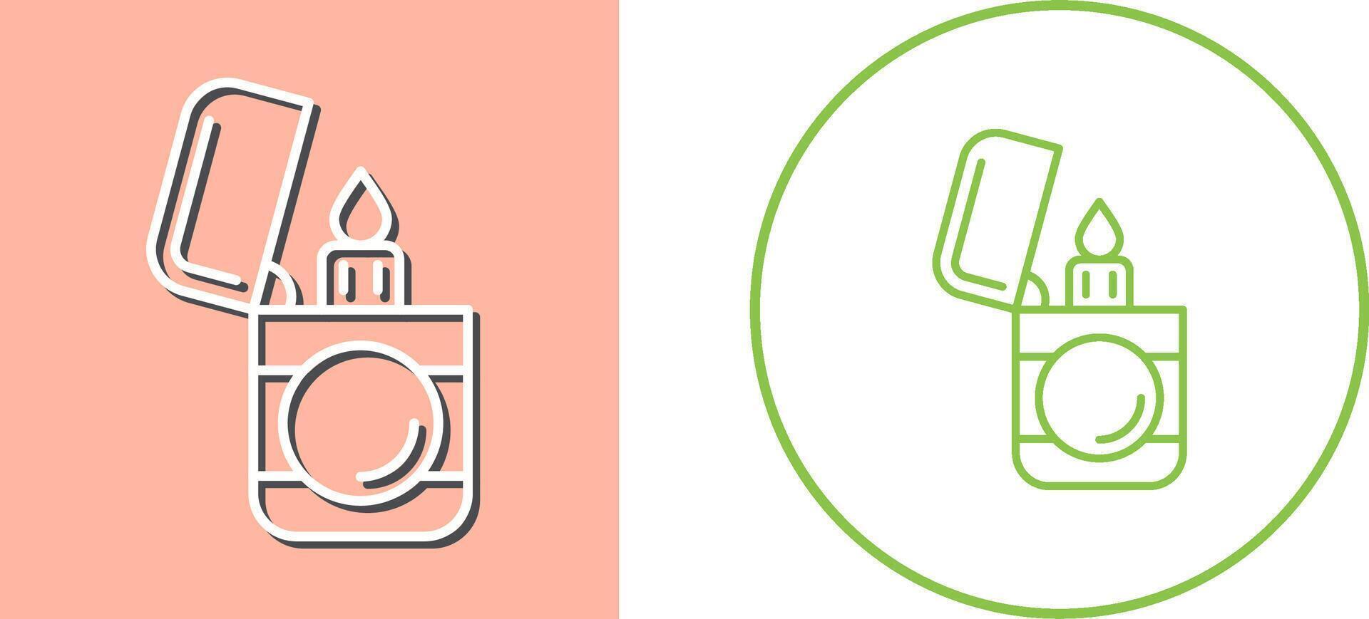 Lighter Icon Design vector