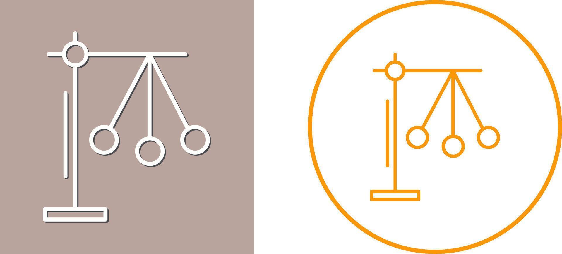 Pendulum Icon Design vector