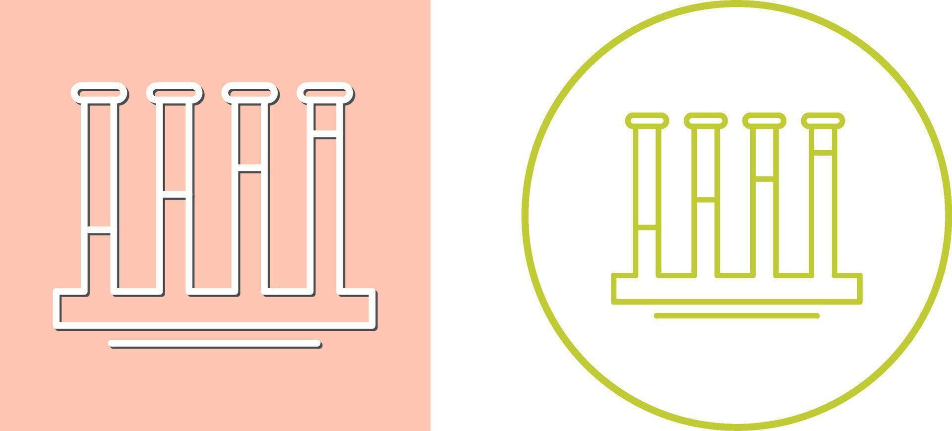 Communicating Vessels Icon Design vector