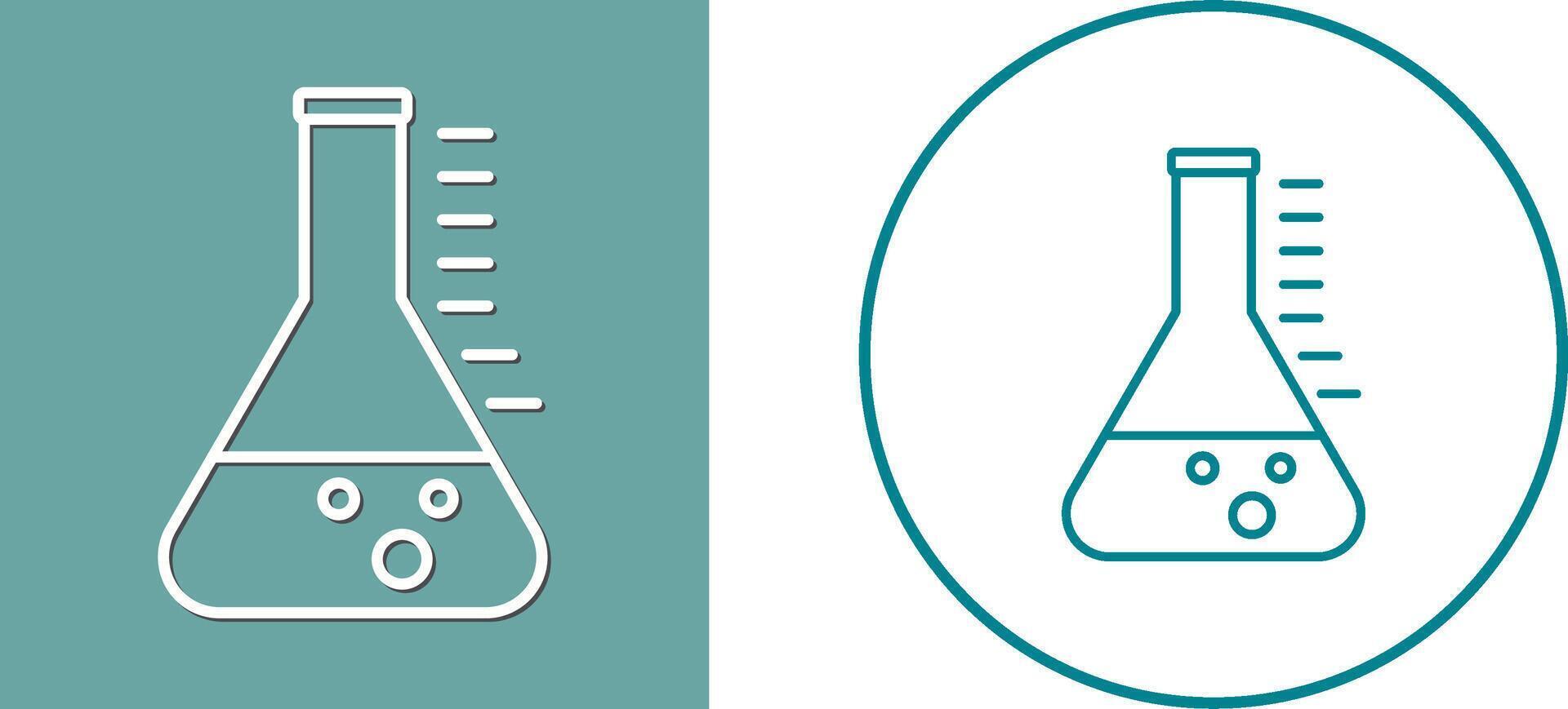 beaker Icon Design vector