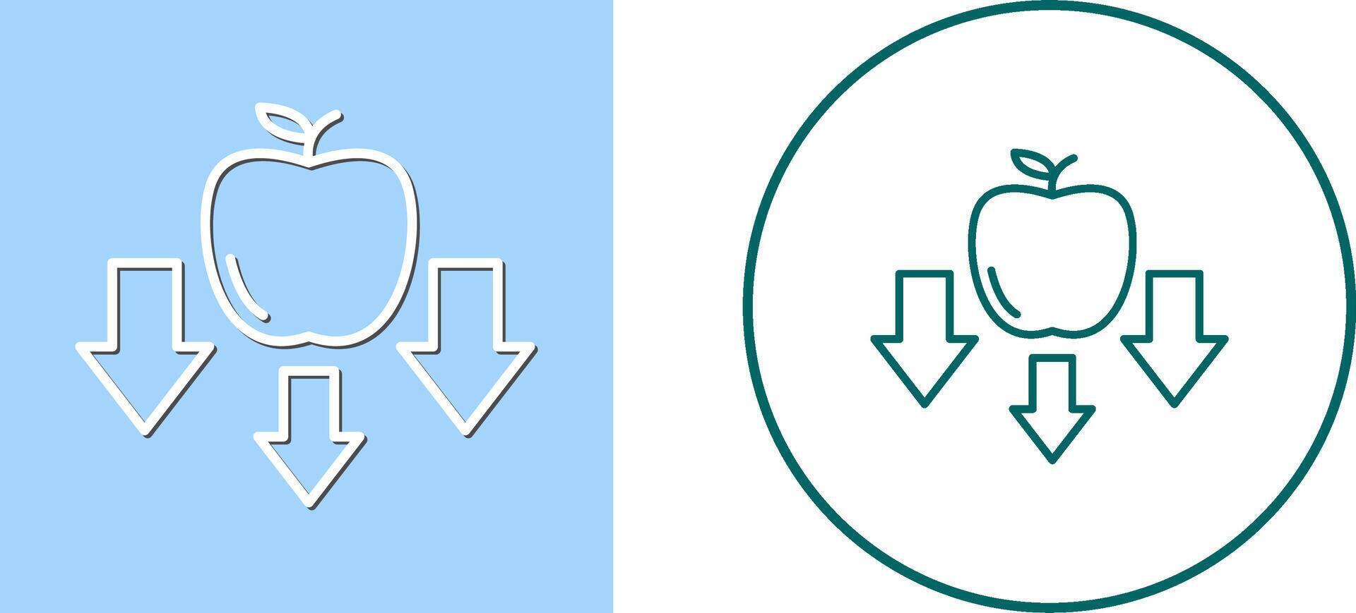Gravity Icon Design vector
