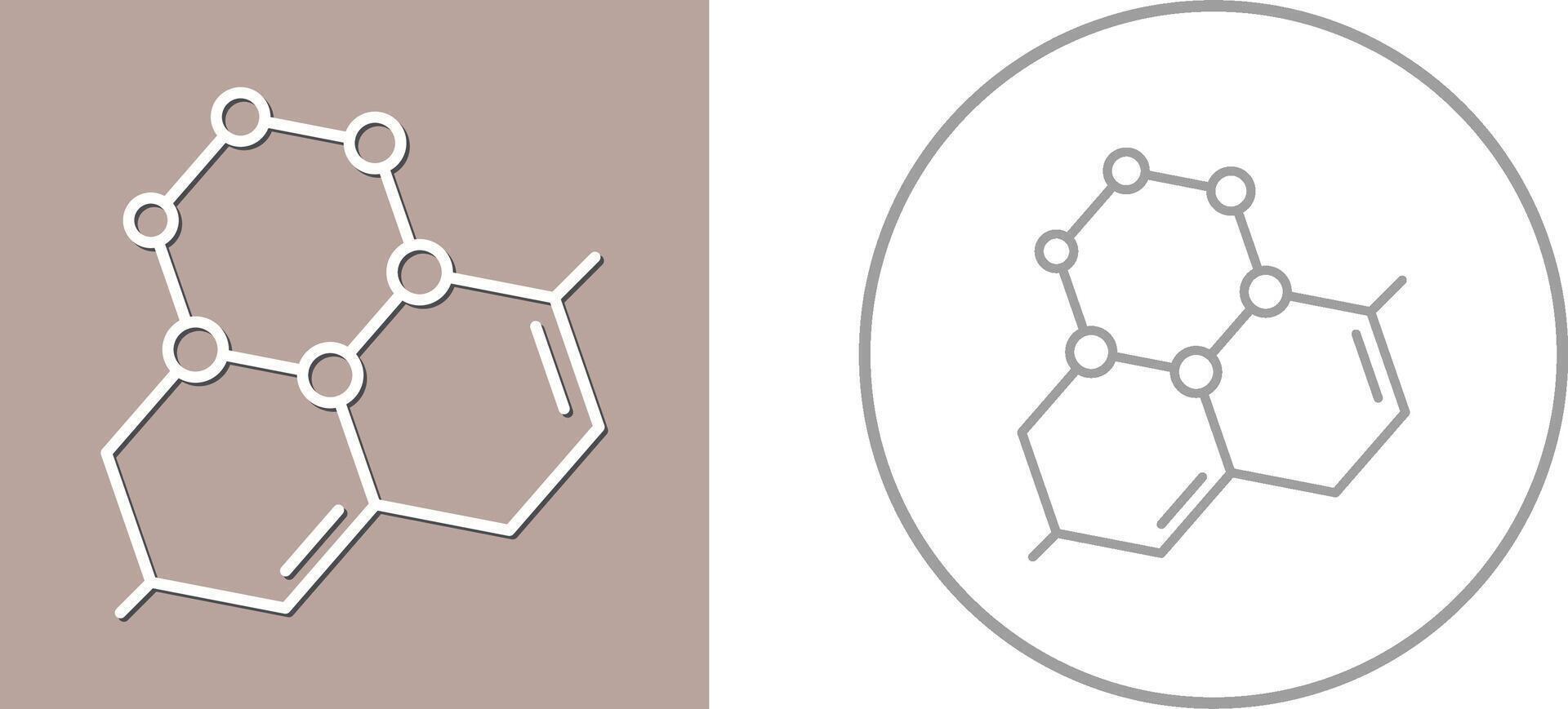 Molecule Icon Design vector