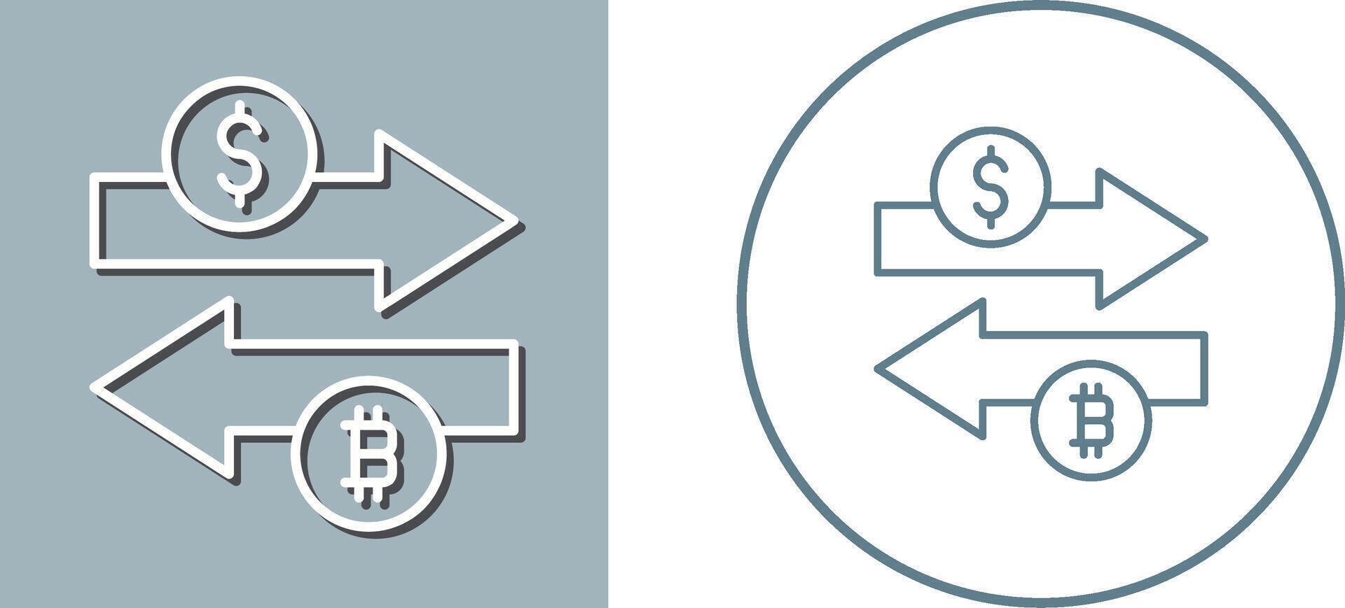 Money Exchange Icon Design vector