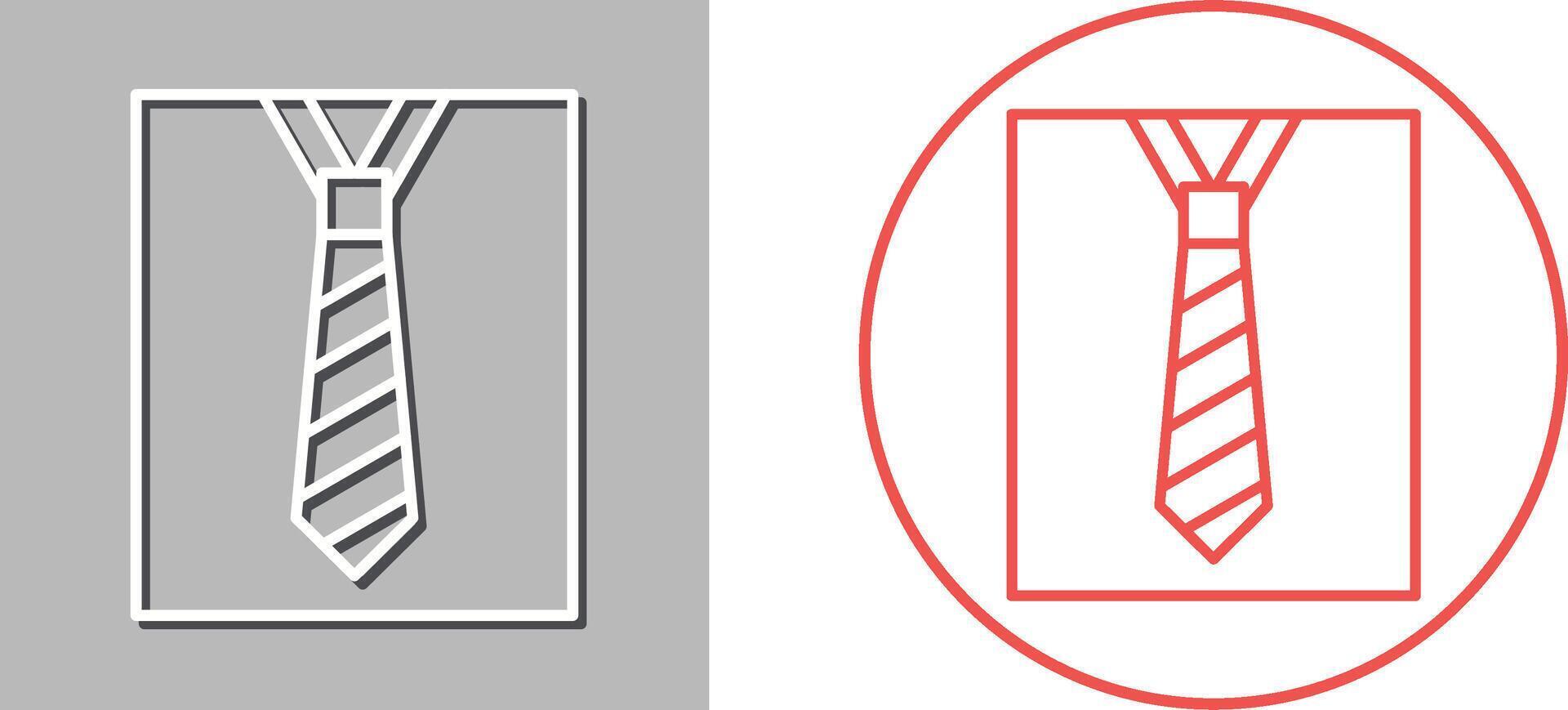 Tie Icon Design vector