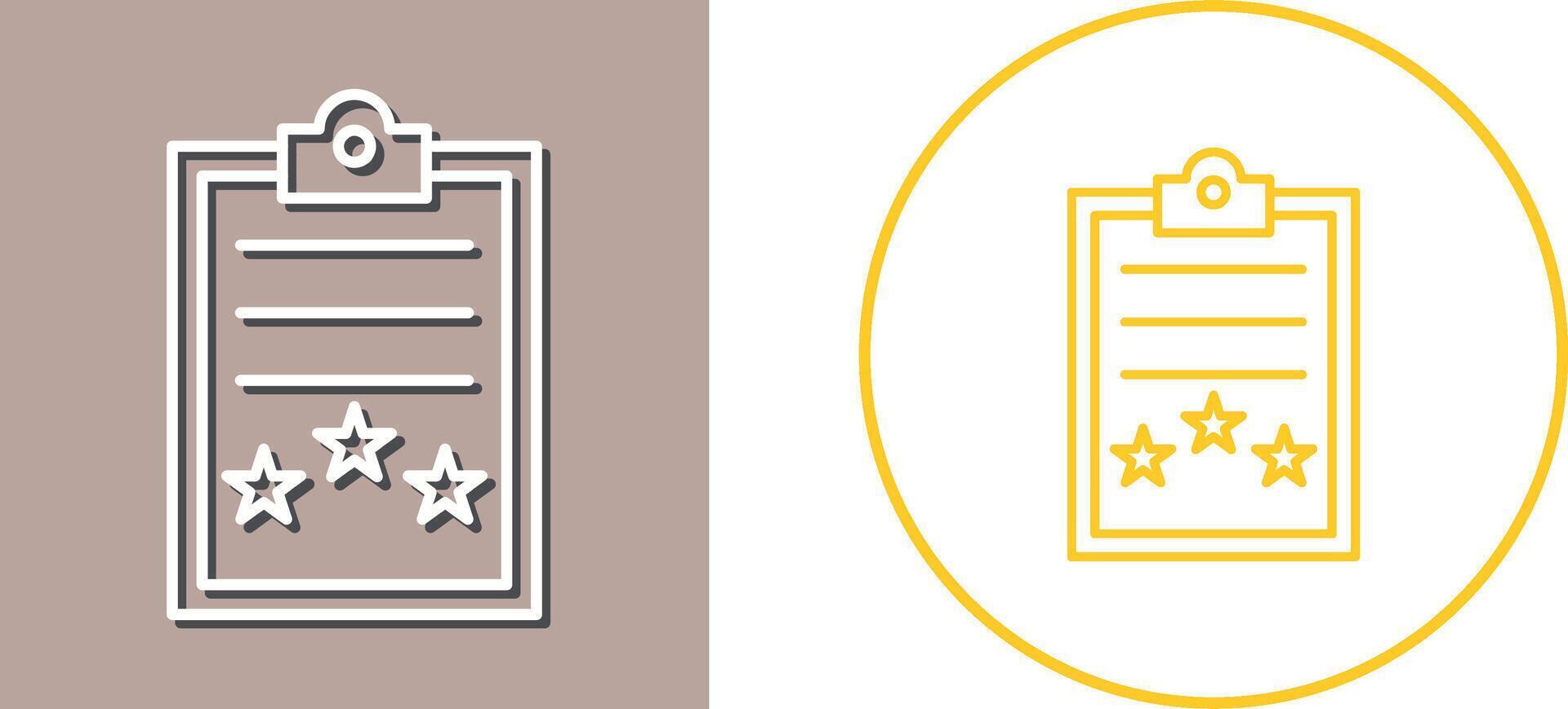 Result Icon Design vector