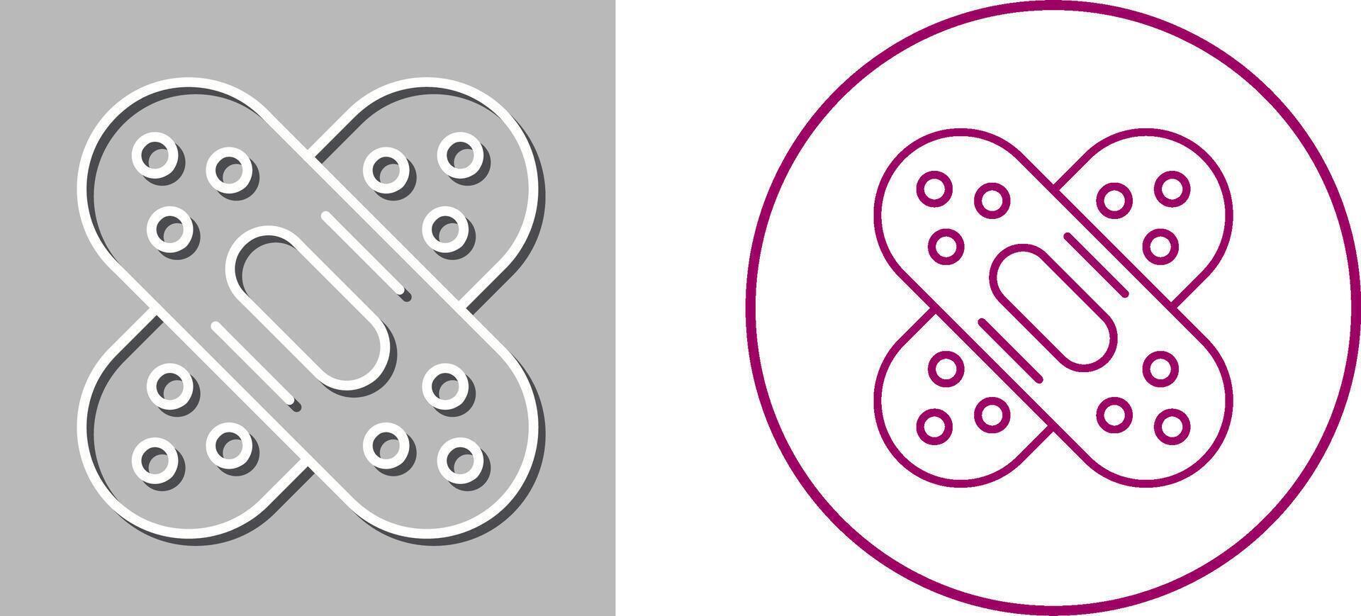 Bandage Icon Design vector