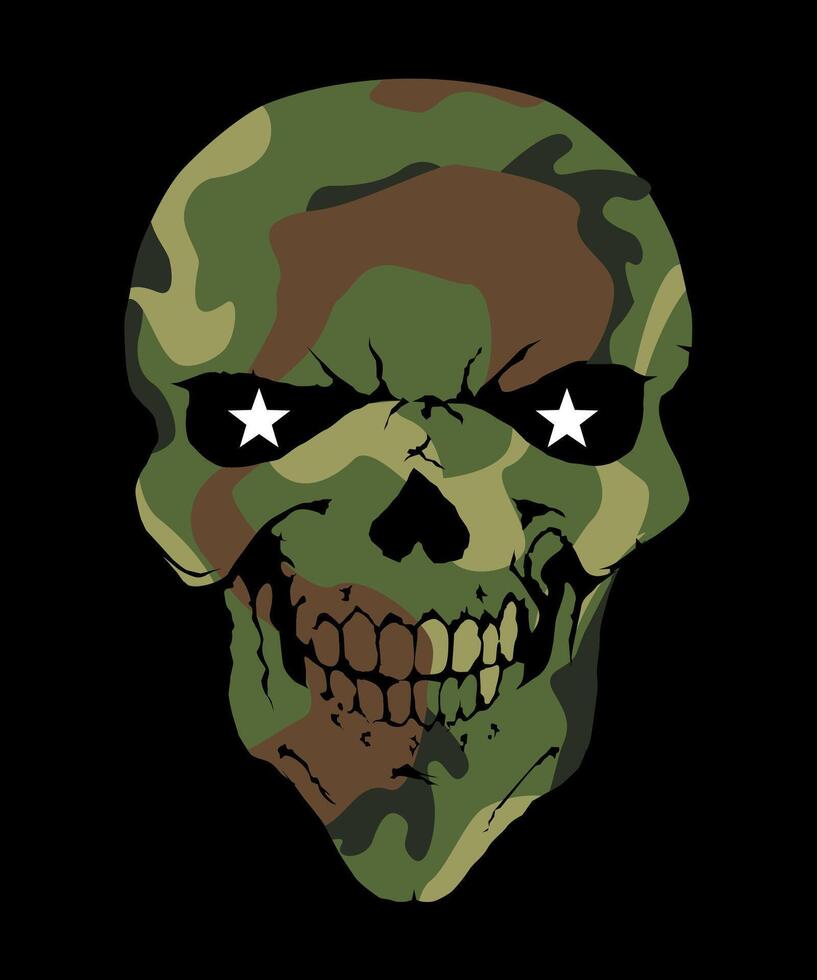 Combat Vintage art Illustration vector