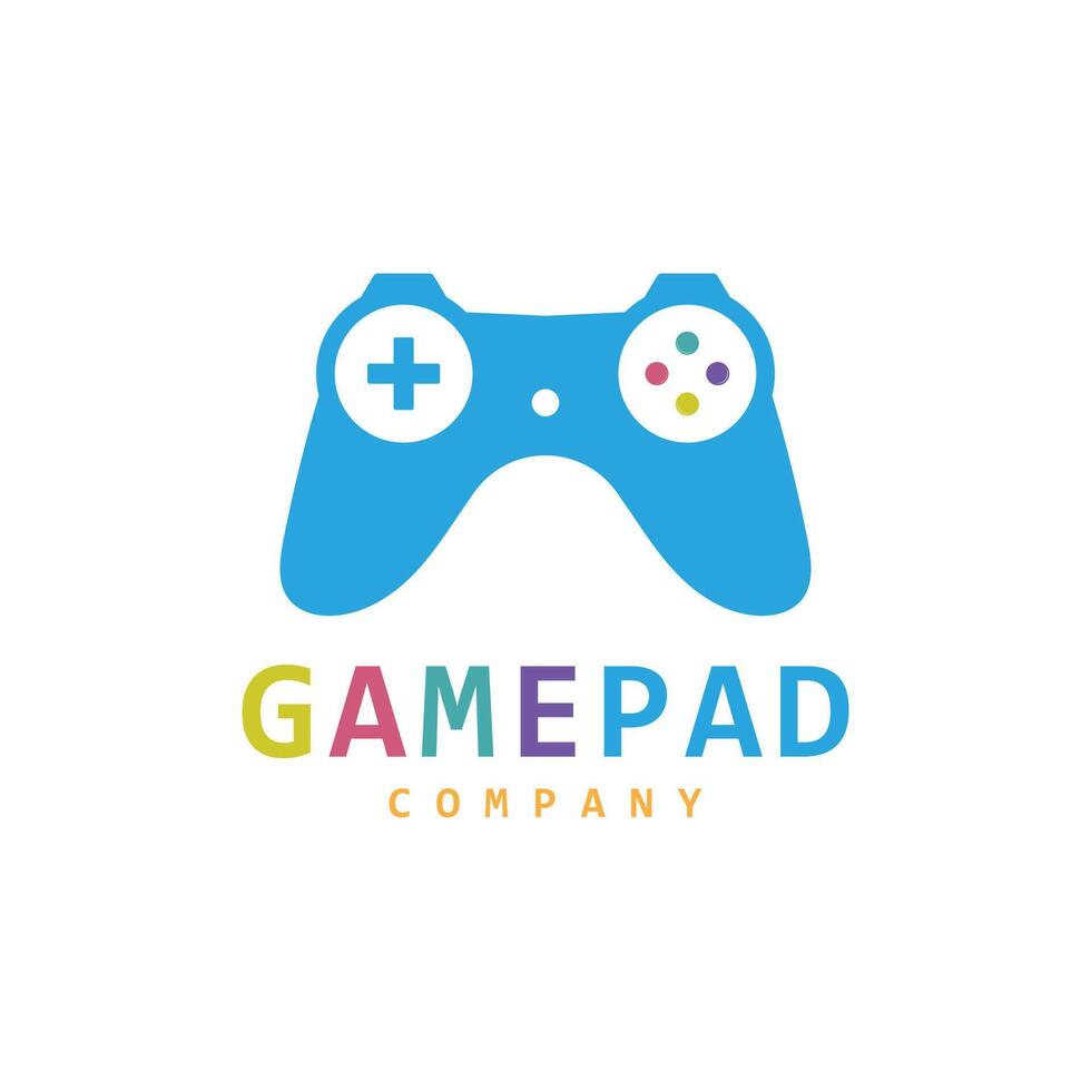 palanca de mando juego controlador logo icono vector