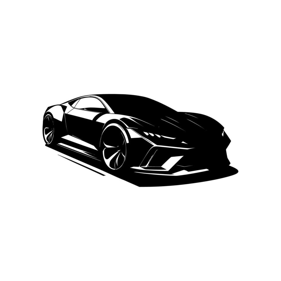 carros ilustración silueta detalle vector
