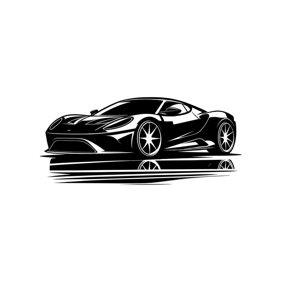 Cars illustration silhouette detail vector