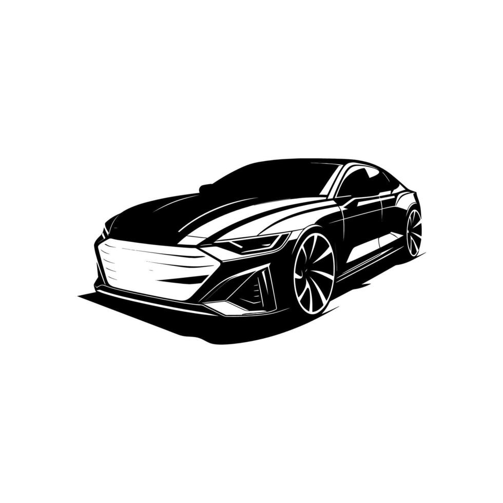 Cars illustration silhouette detail vector