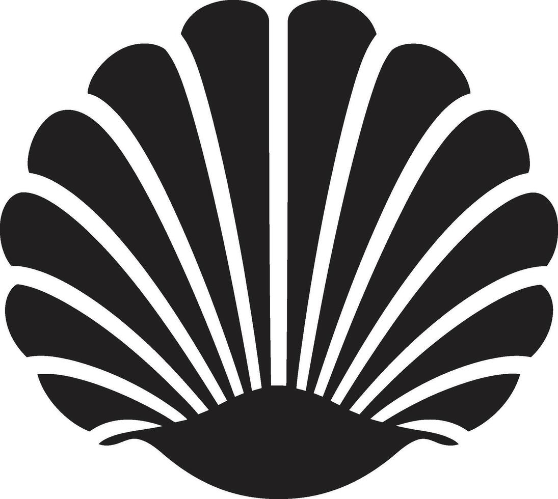 Maritime Glamour Unveiled Iconic Emblem Design Ocean Treasures Revealed Logo Design vector