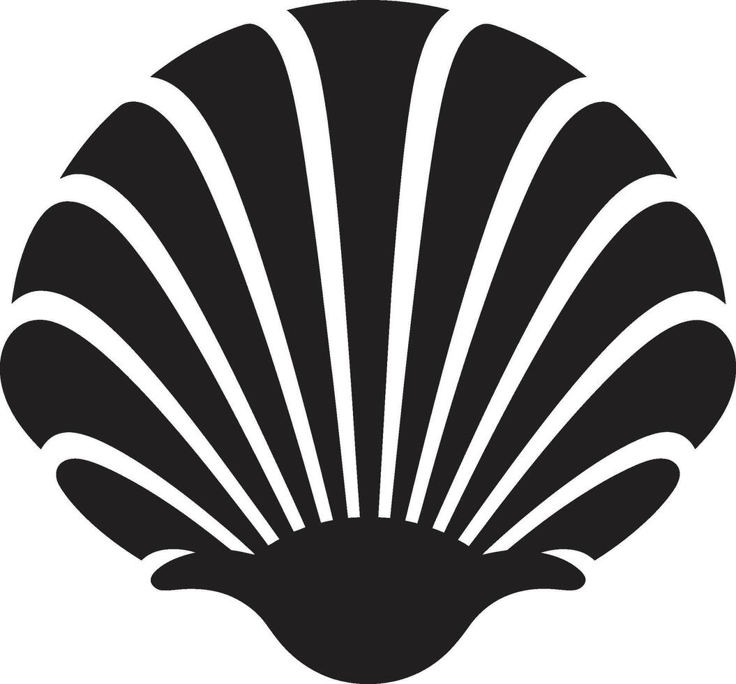 Seafloor Gems Unveiled Logo Design Coastal Couture Illuminated Iconic Logo Design vector