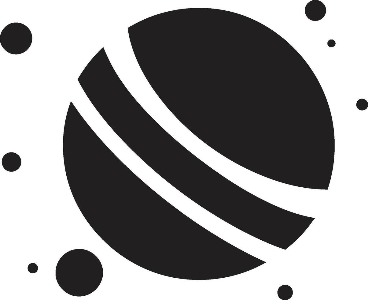 Stellar Essence Illuminated Iconic Emblem Icon Cosmic Wonder Unveiled Logo Design vector