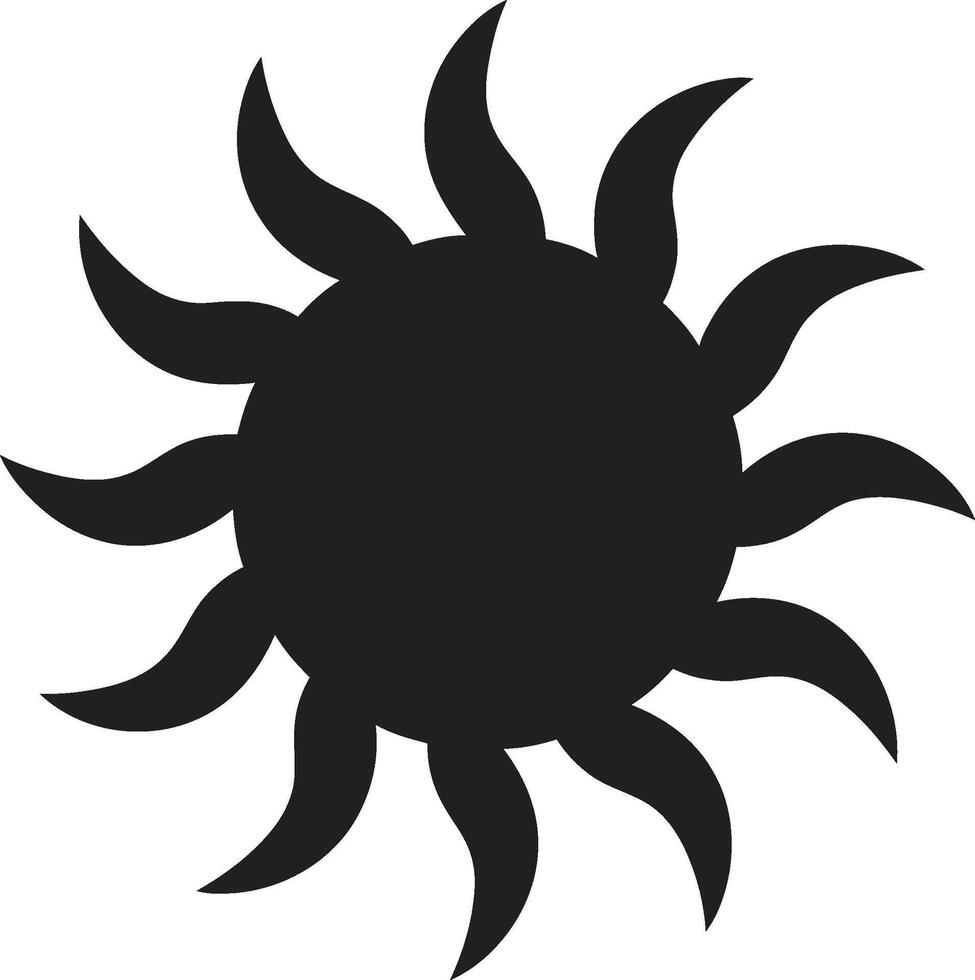 Glowing Globe Sun Symbol Aureate Aura Sun Logo vector