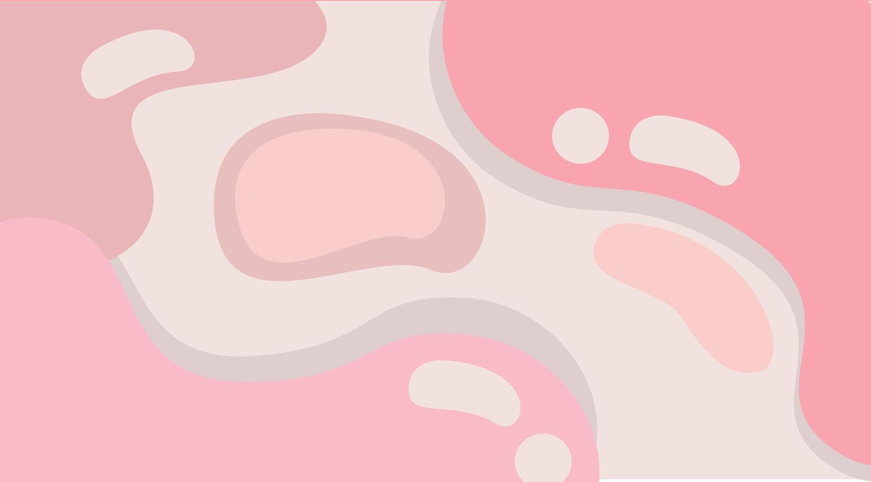 background absctract bean pink vector