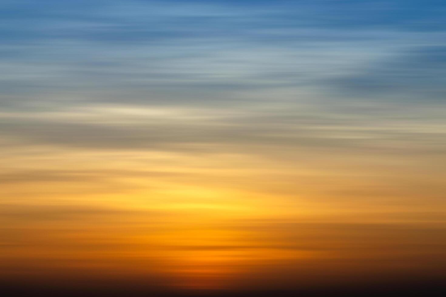 Sunset sky on the lake photo