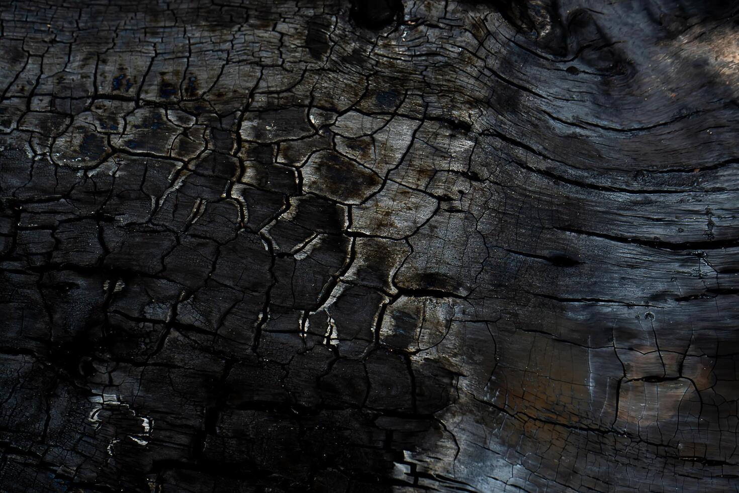 Close up Surface of charcoal photo