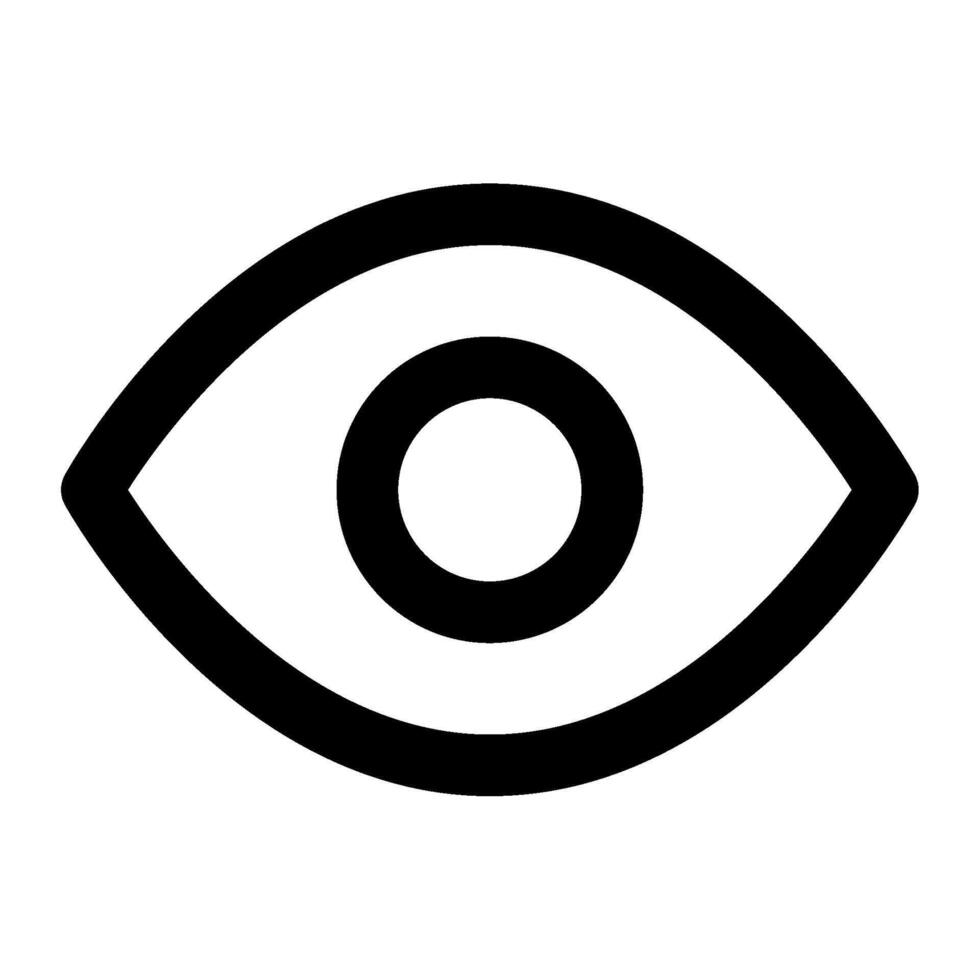 View icon for uiux, web, app, infographic, etc vector