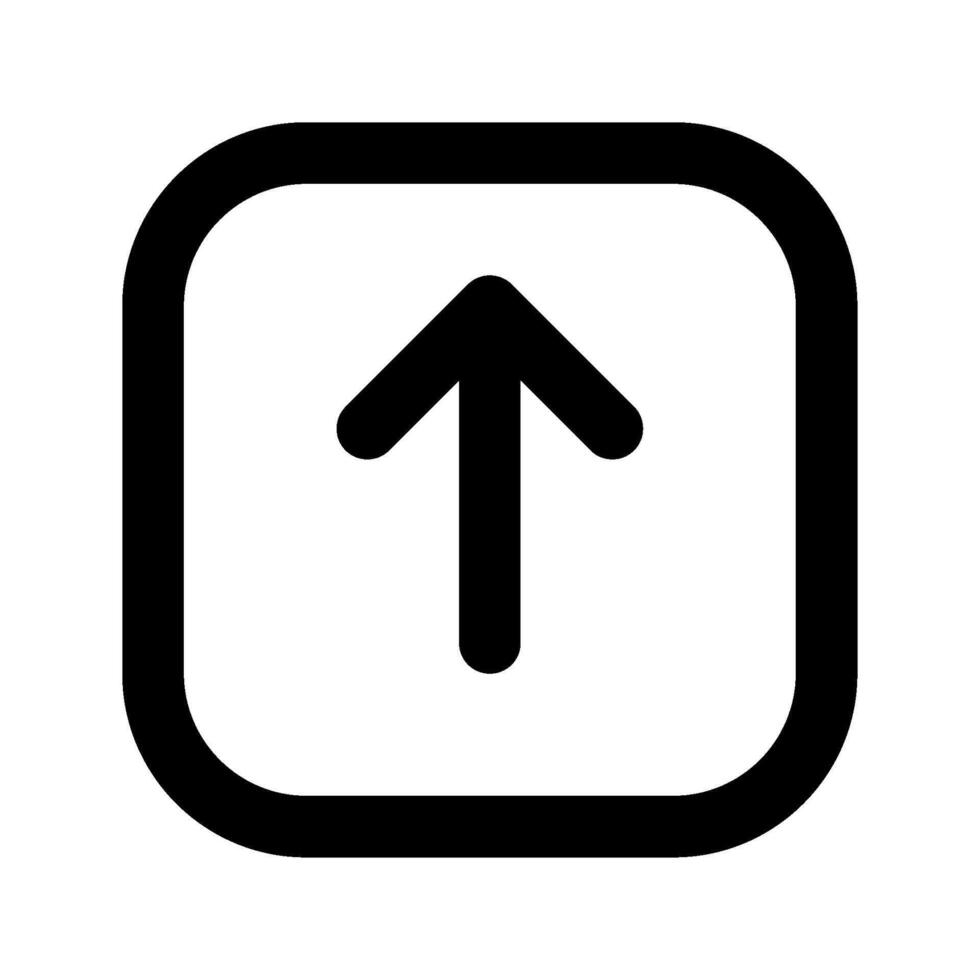 Upload icon for uiux, web, app, infographic, etc vector