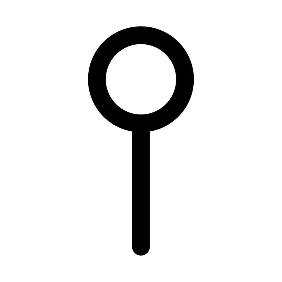 Pin icon for uiux, web, app, infographic, etc vector