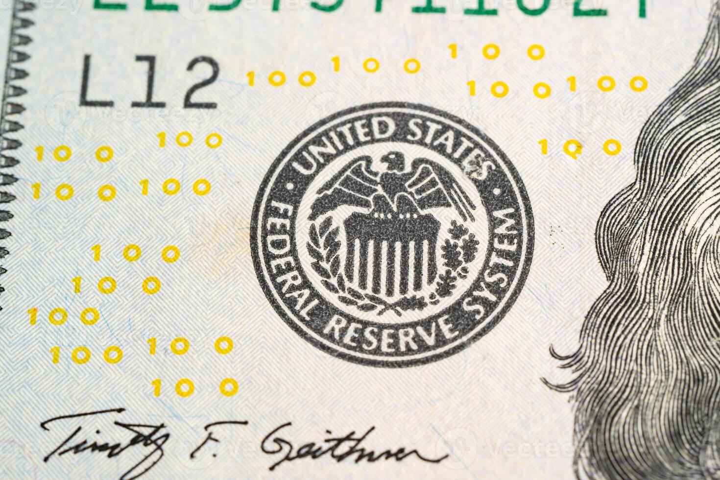 The Federal Reserve System, the central banking system of the United States of America. photo