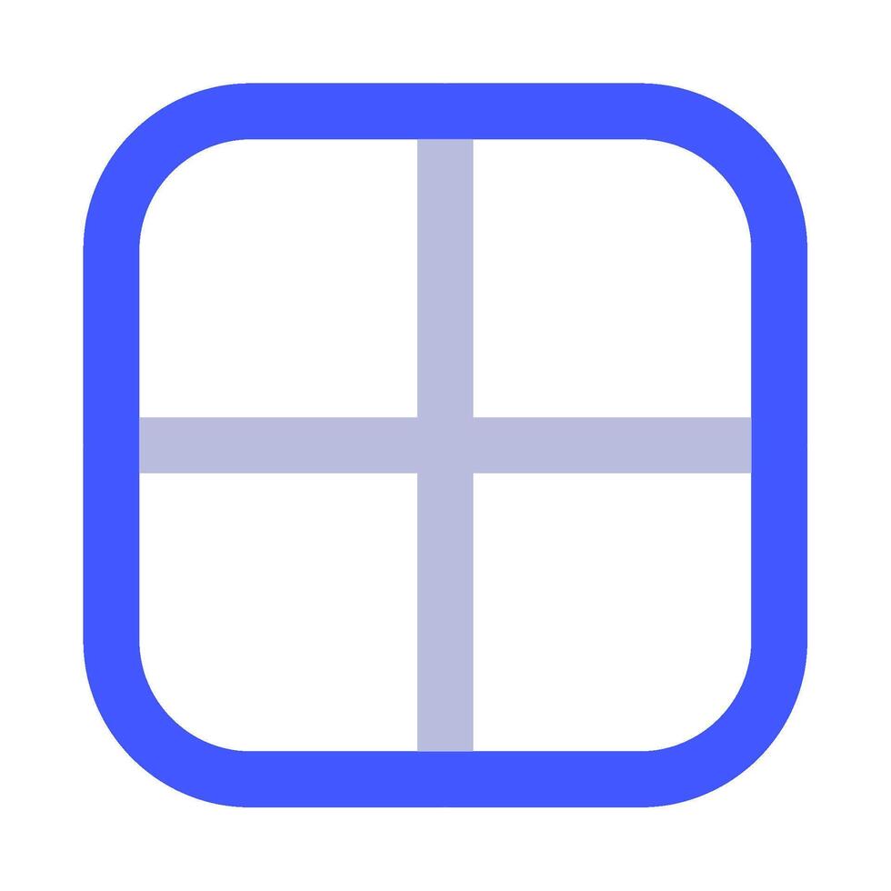 Grid icon for uiux, web, app, infographic, etc vector