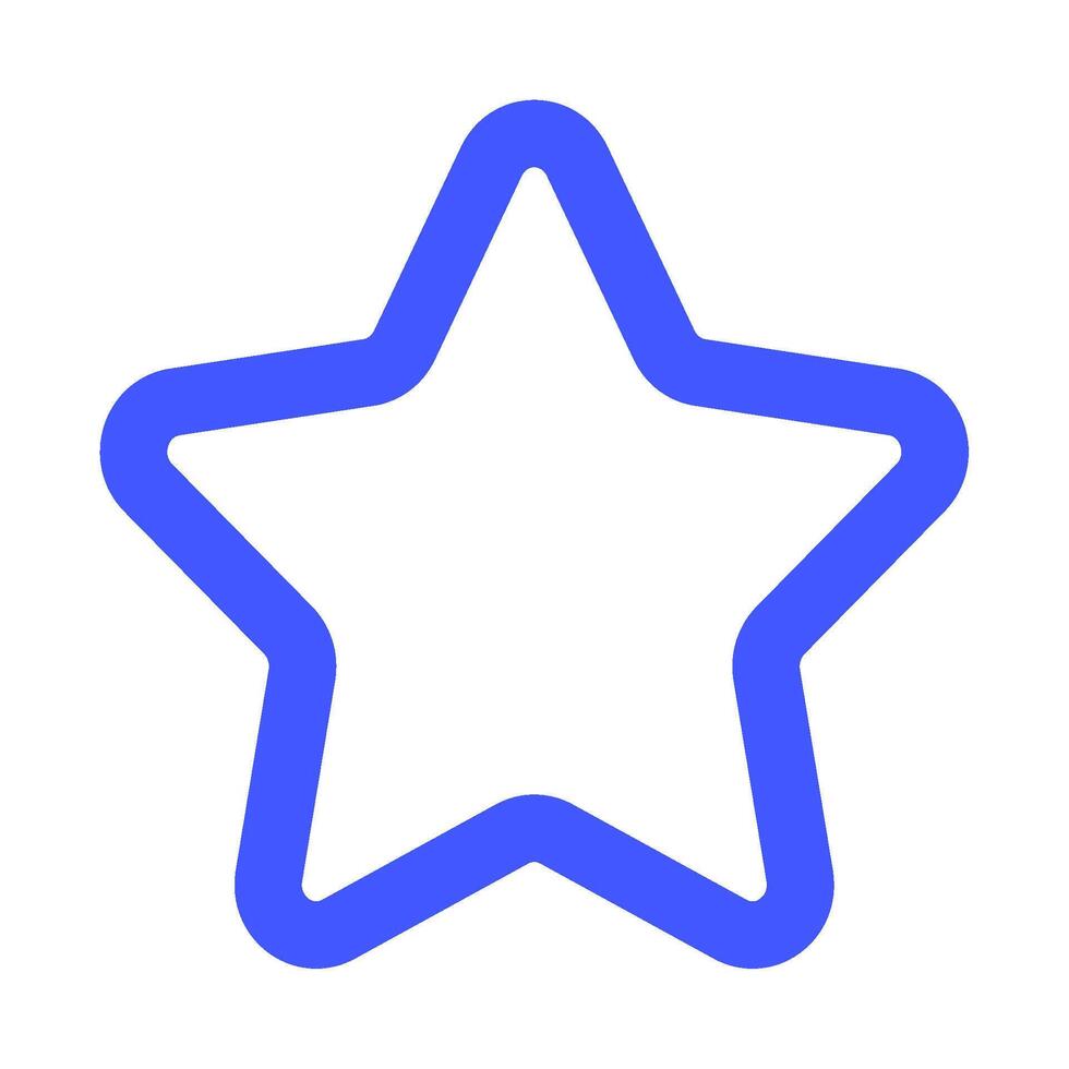 Star icon for uiux, web, app, infographic, etc vector
