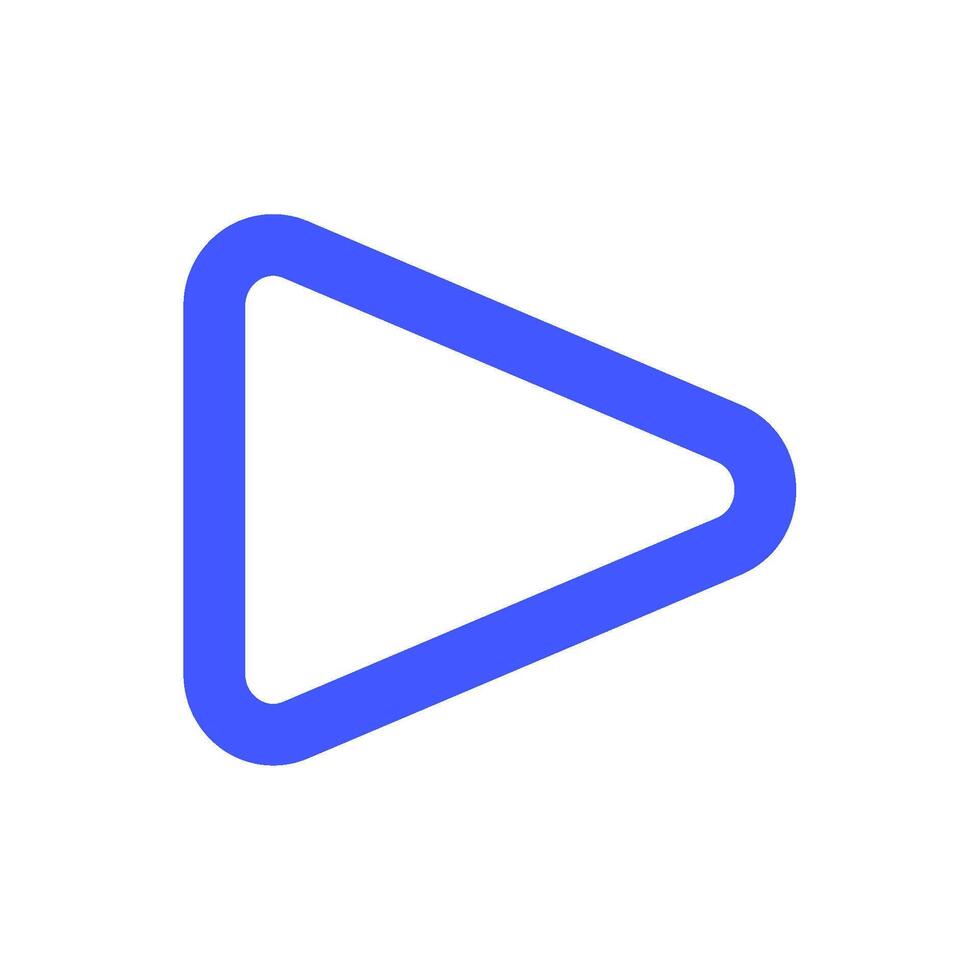 Play icon for uiux, web, app, infographic, etc vector