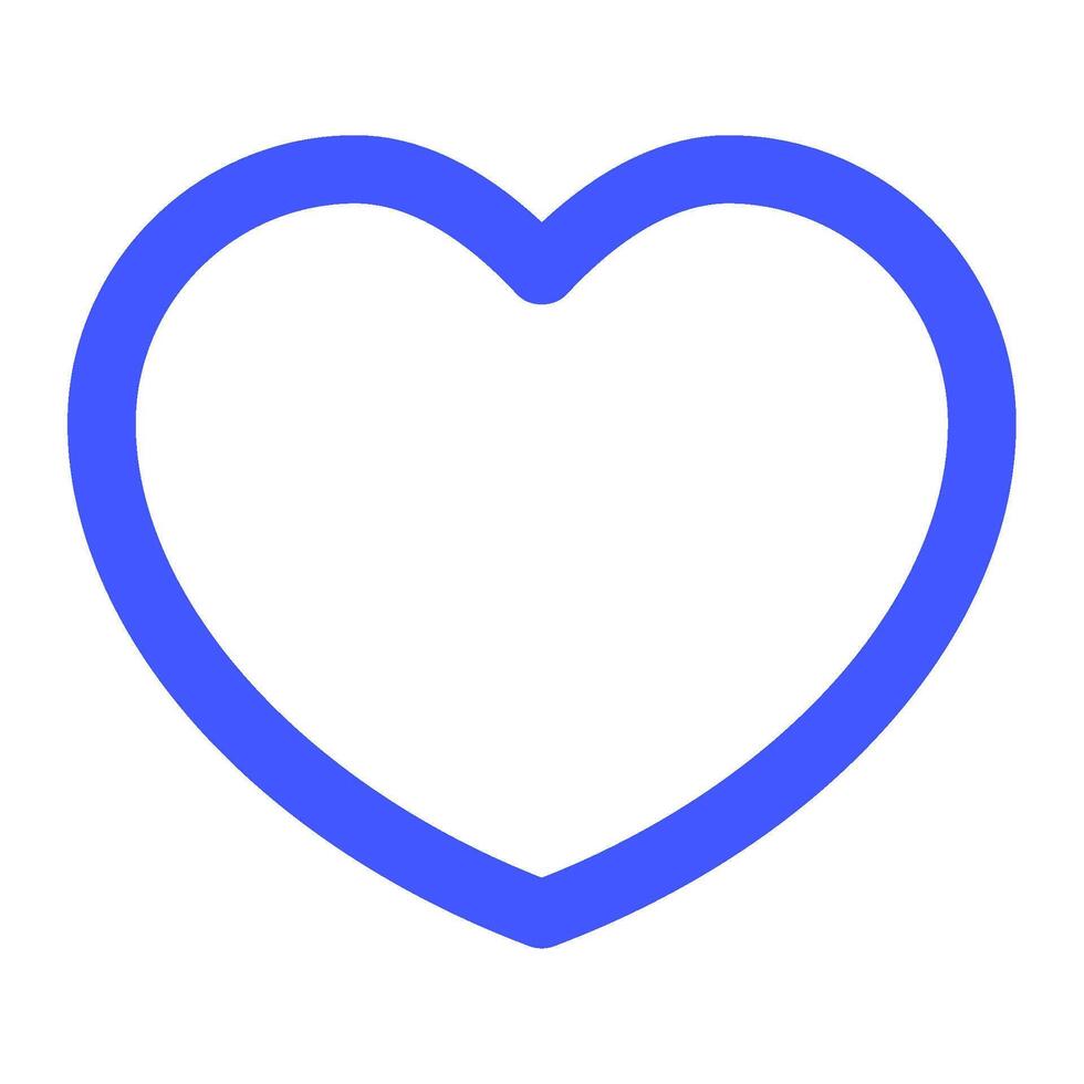 Heart icon for uiux, web, app, infographic, etc vector