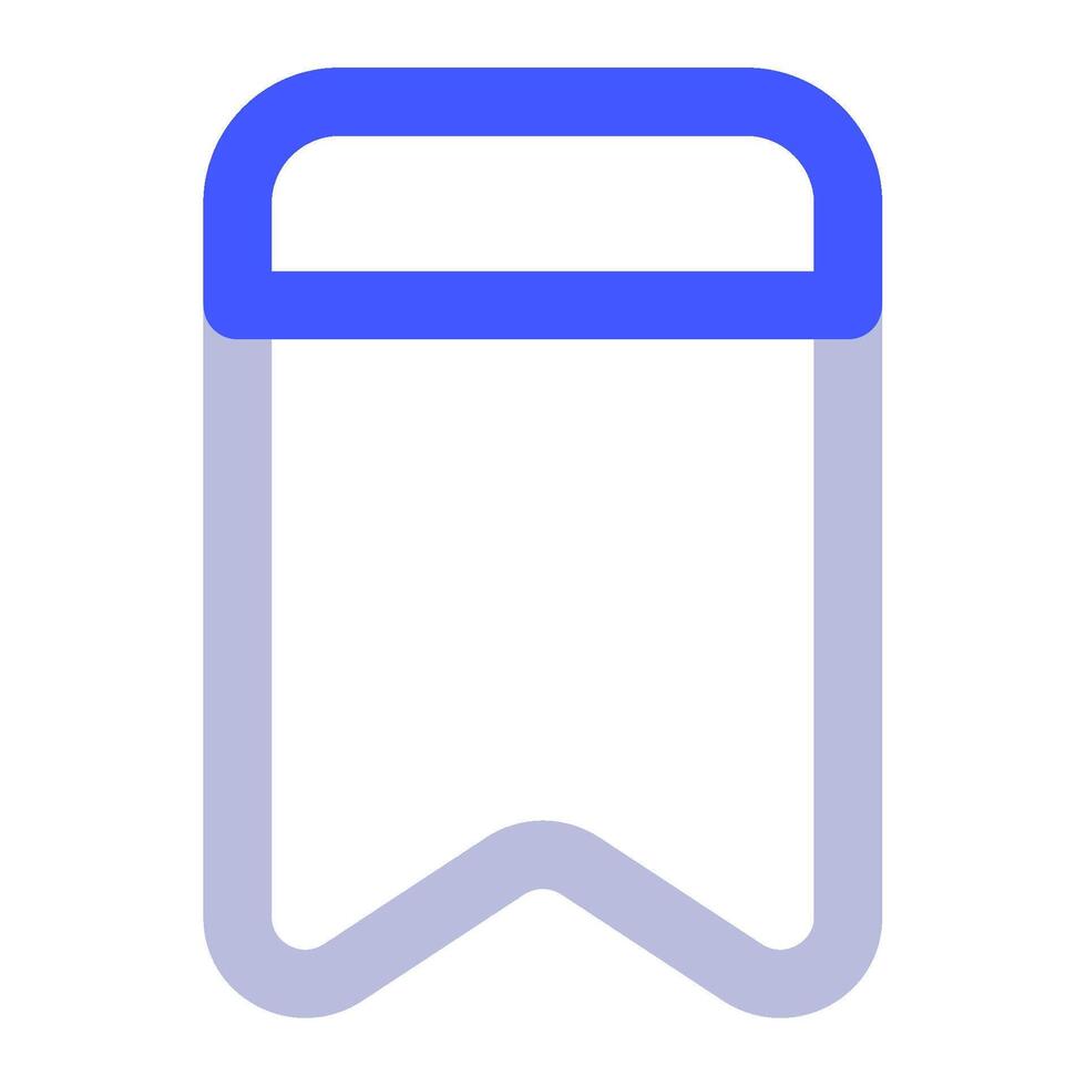 Bookmark icon for uiux, web, app, infographic, etc vector